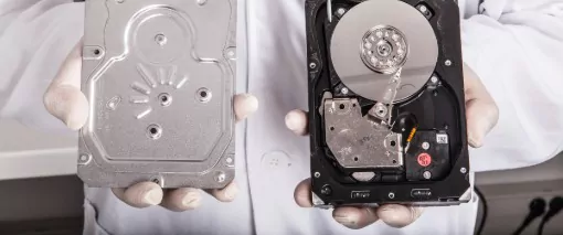 how to recover lost data on a hard disk?