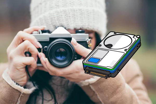 disque dur stocker photos